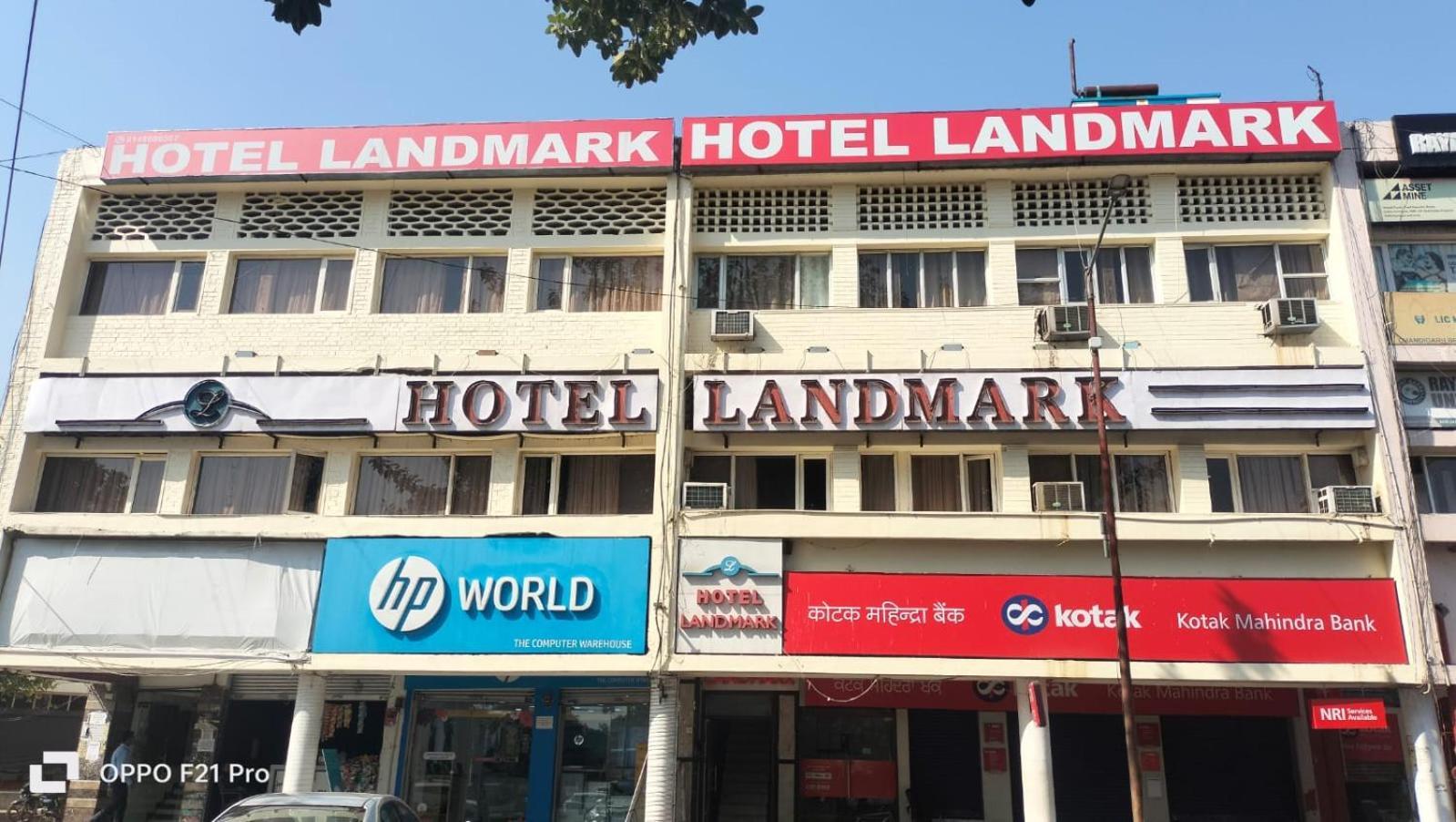 Hotel Landmark Chandīgarh エクステリア 写真